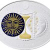 Sidabrinė moneta “Žuvys- Zodiako ženklai”