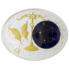 Sidabrinė moneta “Svarstyklės - Zodiako ženklai”