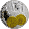 Sidabrinė moneta “Aurėjas – Viktorija (Pergalės deivė)