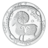 Sidabrinis medalis “Avinas” iš serijos “Zodiako ženklai” 16.80 g