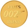 Auksinė moneta “James Bond 007” 0,5 g