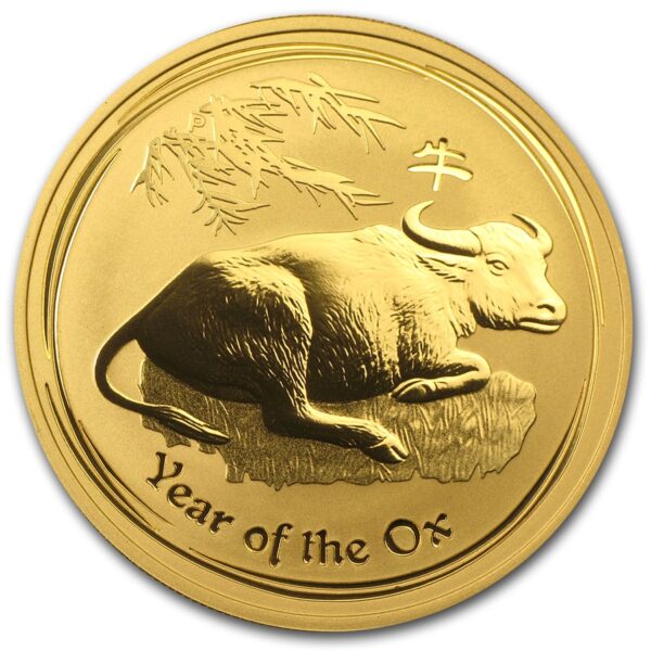 1oz Auksinė moneta Jaučio metai (Lunaras II) 2009 Australija