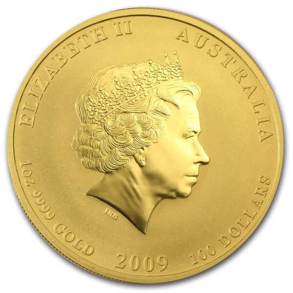 1oz Auksinė moneta Jaučio metai (Lunaras II) 2009 Australija
