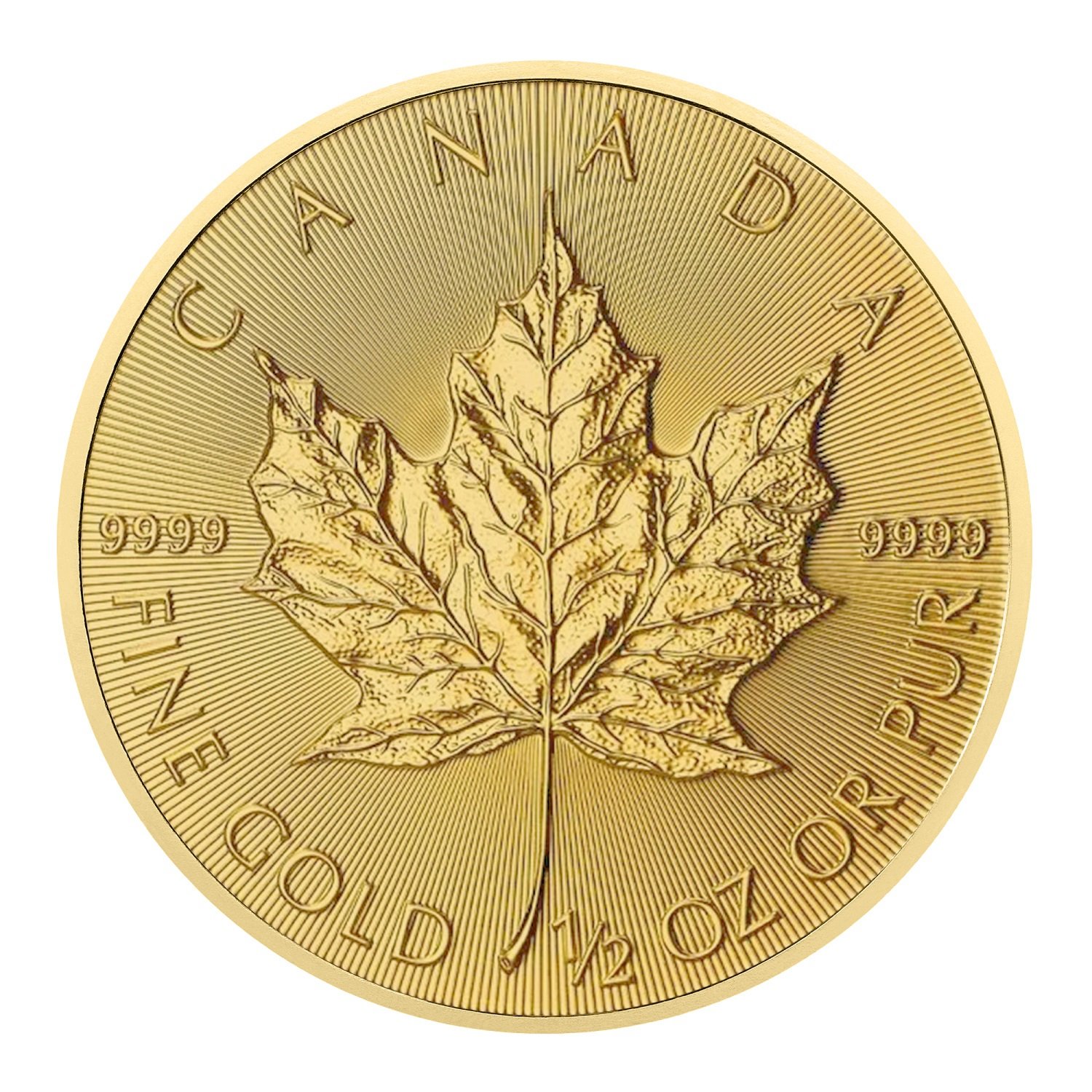1/4 oz Auksinė moneta Klevo lapas 2026, Kanada
