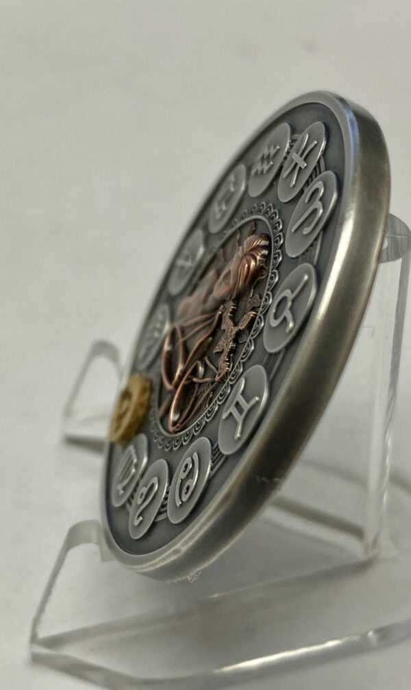 Sidabrinė moneta “Svarstyklių ženklas” 1 oz