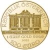 1 oz Auksinė moneta Philharmoniker 2025 Austrija