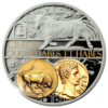 Sidabrinė moneta Aurėjas – Taurus (Jautis)