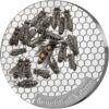 Sidabrinė moneta „Bičių medus – Gamtos malonė“ 1 oz