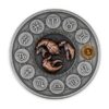 Sidabrinė moneta “Vėžio ženklas” 1 oz