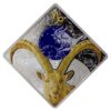 Sidabrinė moneta “Ožiaragis” iš serijos “Zodiako ženklai”