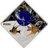 Sidabrinė moneta “Žuvys” iš serijos “Zodiako ženklai”