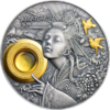 Sidabrinė moneta „Amaterasu - Dieviški saulės veidai", 3 oz