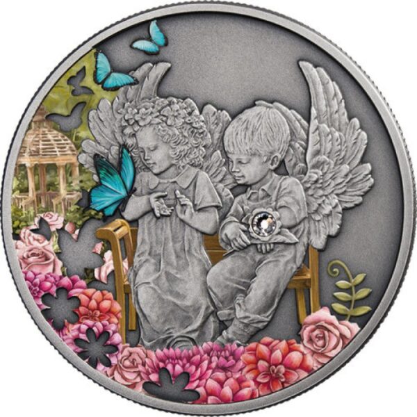 Sidabrinė moneta “Angelas palydovas”