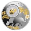 Sidabrinė moneta “Sėkmės moneta – Drambliukas”