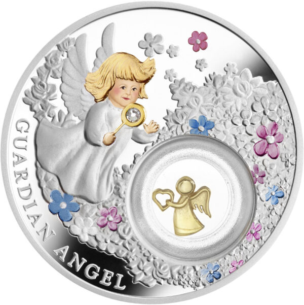 Sidabrinė moneta “Angelas sargas II”