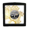 Sidabrinė moneta “Gyvenimo medis su Swarovski”