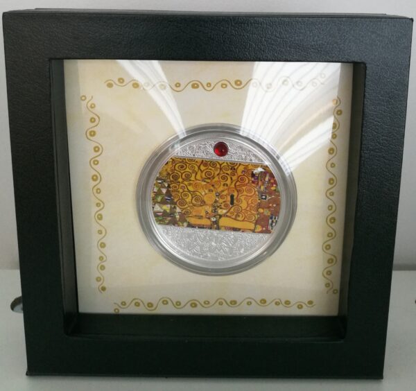 Sidabrinė moneta “Gyvenimo medis” (Gustavas Klimtas)