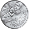 Sidabrinė moneta “Motinos meilė”