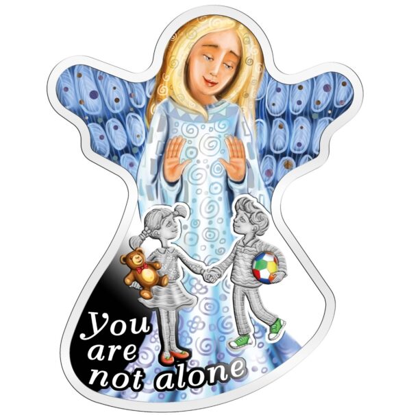 Sidabrinė moneta “Tu esi ne vienas”