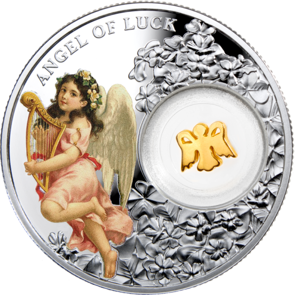Sidabrinė moneta “Sėkmės angelas”