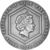 Sidabrinė moneta "Bičių medus"(iš serijos „Gamtos architektai”) 2 oz