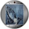 Silver coin "Study of the Apostle's Hands "