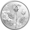 Sidabrinė moneta "Rožė" iš serijos "Gėlių kalba" 1/2 oz