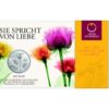 Sidabrinė moneta "Rožė" iš serijos "Gėlių kalba" 1/2 oz