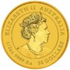 1/2 oz Auksinė moneta Tigro metai (Lunaras III) 2022 Australija