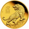 1/2 oz Auksinė moneta Tigro metai (Lunaras III) 2022 Australija