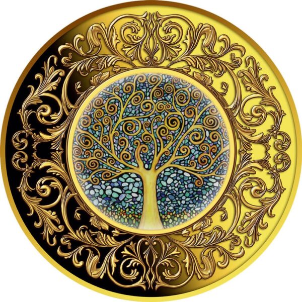 Sidabrinė moneta "Laimės medis II"