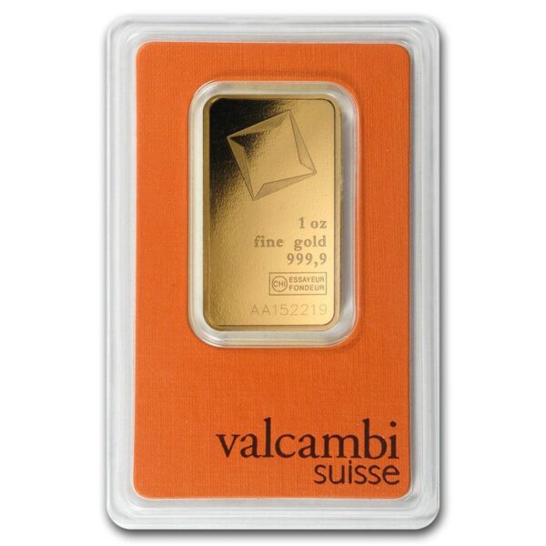 Investicinio aukso luitas Valcambi 31.10 gr (1oz)