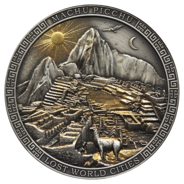 Sidabrinė moneta „MACHU PICCHU (SENOJI VIRŠUKALNĖ)” 2oz