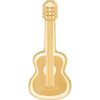 Auksinė moneta „Auksinė gitara“, 0,5 g