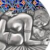 Silver coin "Kama sutra III - Moments of love" 3 oz