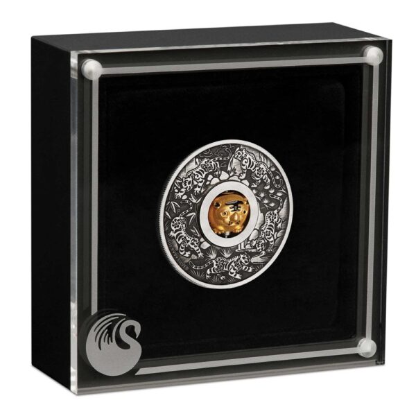 Sidabrinė moneta “2022 Tigro metai” 1 oz