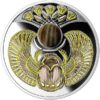 Sidabrinė moneta "Dryžuotasis Skarabėjus"