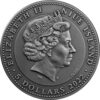 Sidabrinė moneta "Venecijos kaukė" su deimantu 2 oz