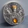 Sidabrinė moneta "Helijas - Dieviški saulės veidai"3 oz