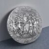 Sidabrinė moneta "Apolonas ir mūzos" 5 oz iš serijos "Dangiškas grožis"