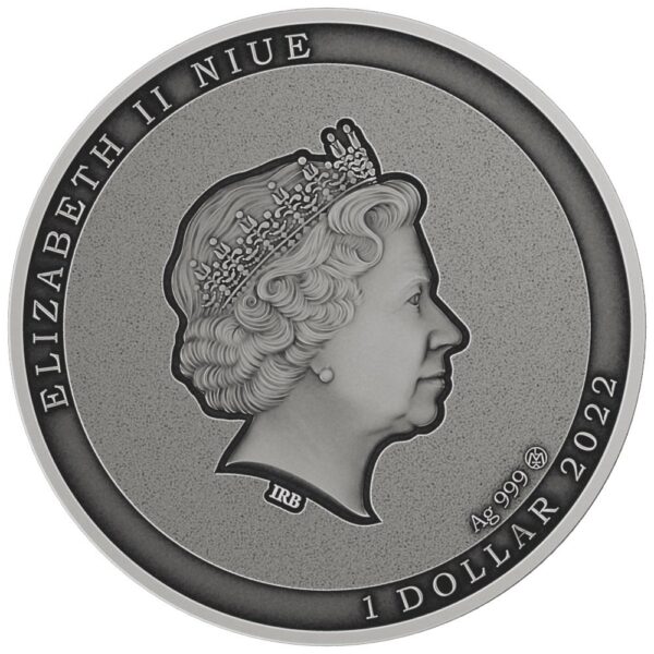 Silver coin "The Jumping Spider"