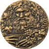 Silver coin "Bacchus“
