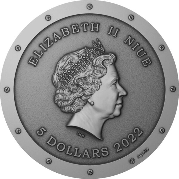 Silver coin "Metal Fish"