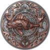 Silver coin "Metal Fish"