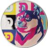 Silver coin "Doge Coin United Crypto States"