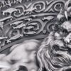 Sidabrinė moneta "Poseidonas" 3 oz iš serijos "Didžioji graikų mitologija"