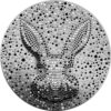Silver coin "The Black Water Rabbit 2023"