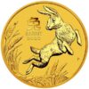1/2 oz Auksinė moneta Triušio metai (Lunaras III) 2023 Australija