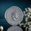 Sidabrinė moneta "Kamanė" (iš serijos "Gamtos architektai") 2 oz