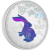 Sidabrinė moneta „Kiškio metai, 2023” 1 oz